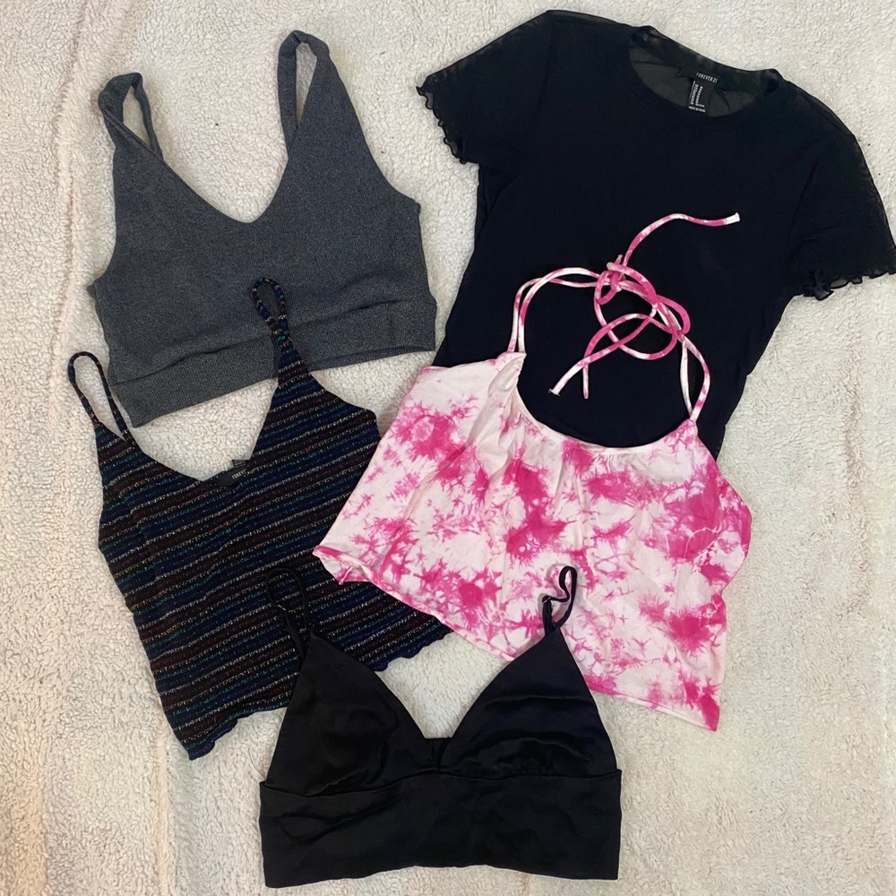 party tops 5 shirt bundle!